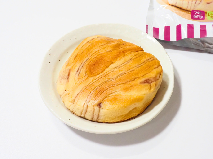 【実物】7年保存レトルトパン（ブルーベリー）