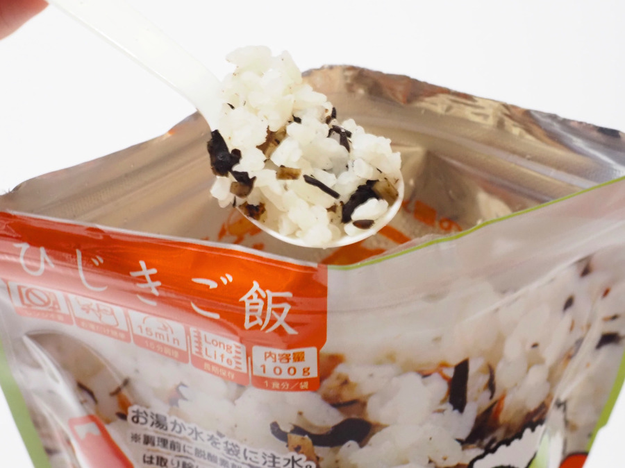 【ご飯】希望食品 アルファ化米（ひじきご飯）